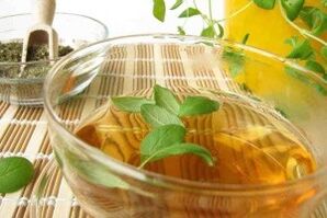 herbal decoction to leave the alcohol