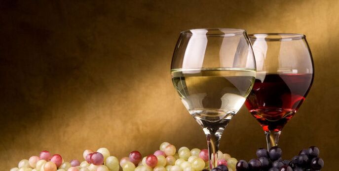white and red wine during weight loss