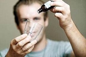 Points of medicinal from alcoholism